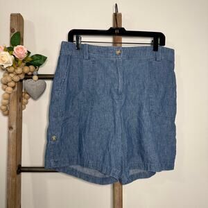 Talbots Denim Shorts‎ Size 10